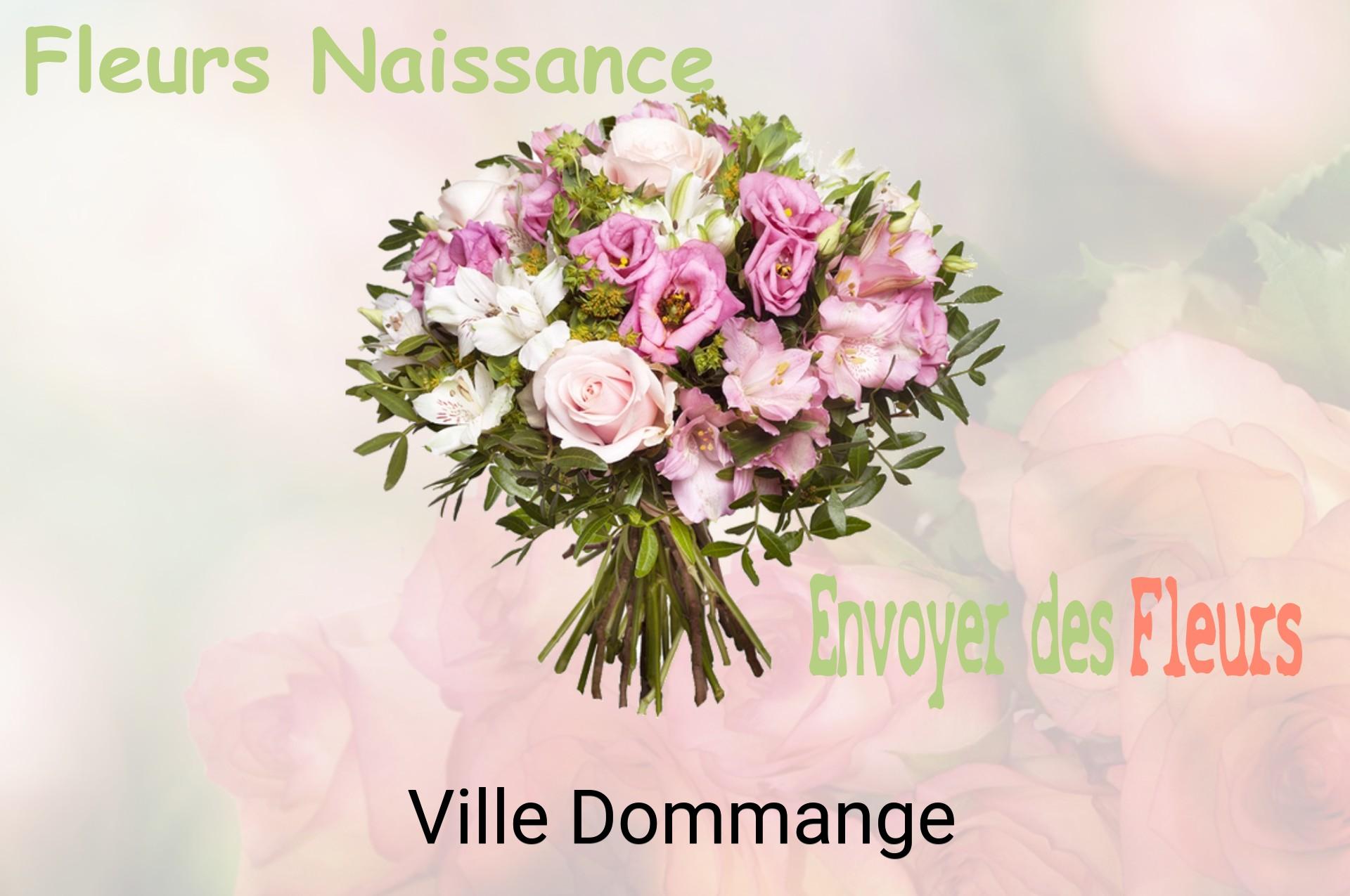 Bouquet de fleurs de naissance livré à Ville-Dommange
